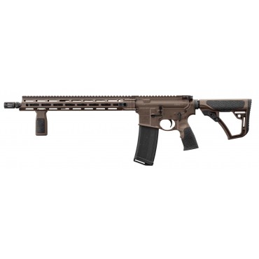 Carabine type AR15 DDM4 V7 bronze Mil Spec canon 16 '' cal. 5.56 