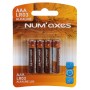 NUM'AXES - Blister 4 piles AAA LR03 alcalines 1,5 V 