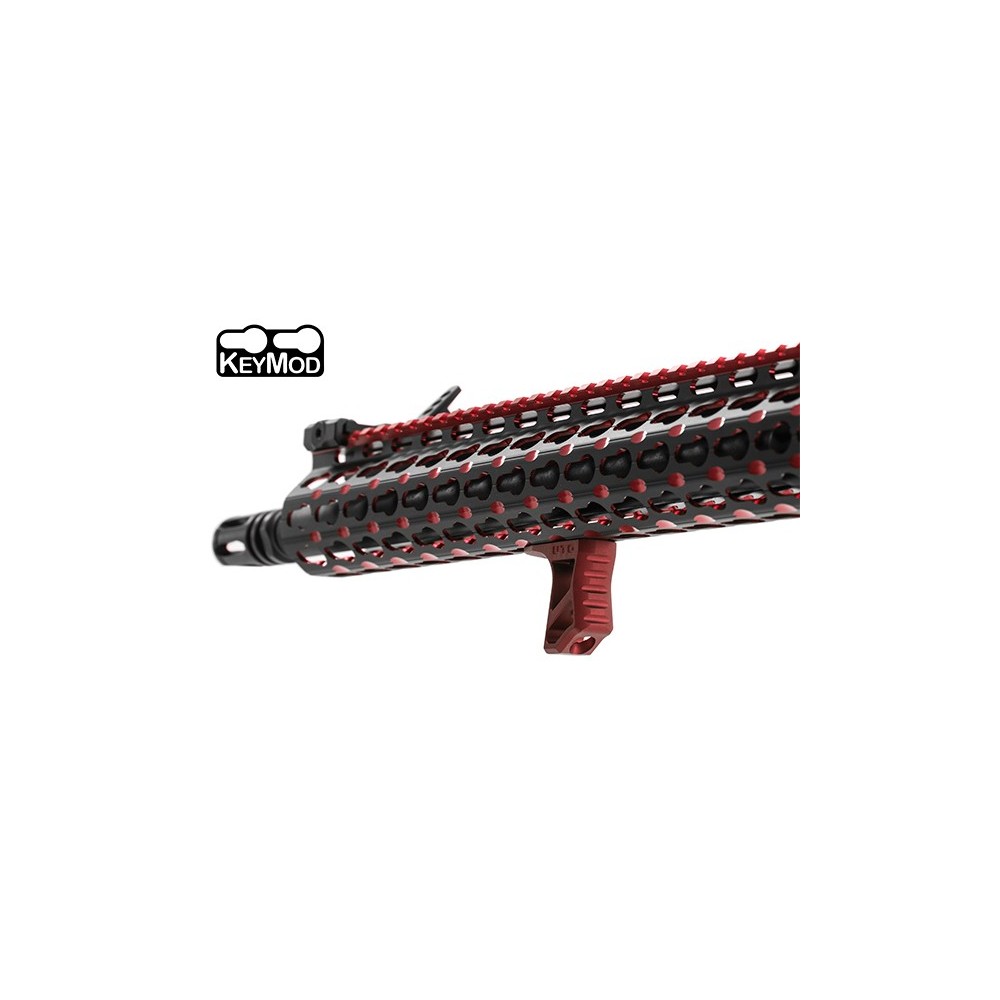 Handstop Grip Aluminium Keymod ROUGE 