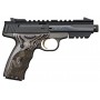 Pistolet de tir Browning Buck Mark Black Label .22 LR Canon fileté 