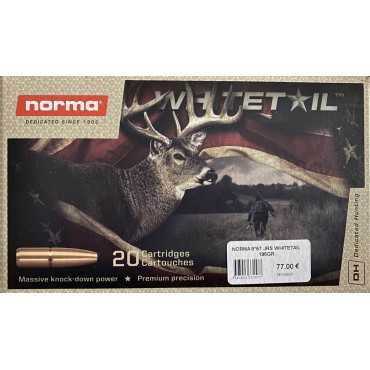 NORMA WHITETAIL 8x57 JRS