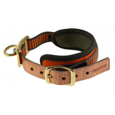 Niggeloh Collier Chien de Sang Orange Fluo